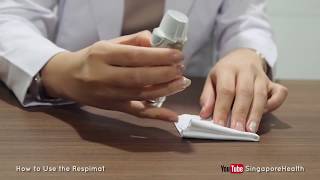 Asthma Inhalers How to use a Respimat [upl. by Feune]