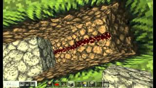 How to make a REAL WORKING drawbridge in Minecraft EASY [upl. by Pall]