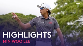 Min Woo Lee Round 1 Highlights  2022 Fortinet Australian PGA Championship [upl. by Bostow]