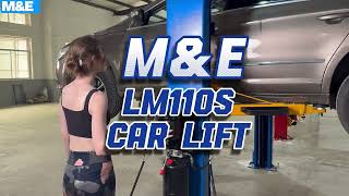 KATOOL Two Post Lift MELM110S Lifting Easy Operation Video2024 [upl. by Stiruc]