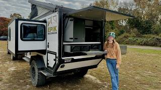 The MOST Capable 6x12 Camper Trailer I’ve Ever Seen EPIK Scout Lightweight Fits in Garage [upl. by Jemina]