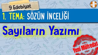 9 Edebiyat  Sayıların Yazımı [upl. by Ellenyl]