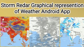 Strom Redar Live Weather with Graphical represention App for android [upl. by Jenifer]