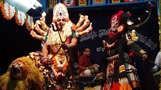 Yakshagana  Shri Devi Mahatme  5  Mahishasura vadhe  Kubanoor  Marnad  Nainad  Yekkaru [upl. by Nelly]