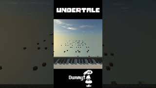 UNDERTALE  Dummy part 5 Minecraft Noteblock shorts undertale dummy minecraft deltarune [upl. by Yra]