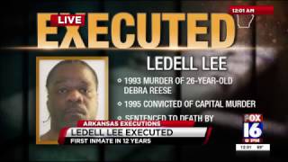 Announcement of Execution of Ledell Lee [upl. by Zola]