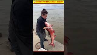 😱 মাছ ধরতে গিয়ে মেয়েটার সাথে moye moye হয়ে গেল  Releasing Fish In The River Bangla [upl. by Jonie71]