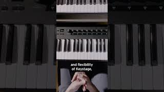 Using the KORG Keystage in conjunction with KORG Collection  Wurly Sounds [upl. by Rubi]