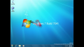 Taking a look at Windows 7 Build 7041 [upl. by Atimad]