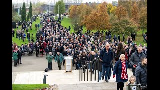 Remembrance Sunday Service 2024  National Memorial Arboretum [upl. by Ainomar277]