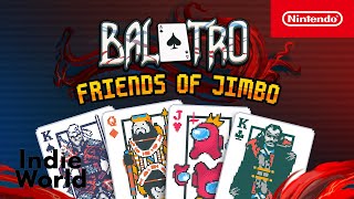 Balatro Friends of Jimbo – Reveal Trailer – Nintendo Switch [upl. by Anairdna]