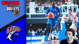 Brisbane Bullets vs Shanghai Sharks  Game Highlights  Preseason NBL25 reaction [upl. by Arral]