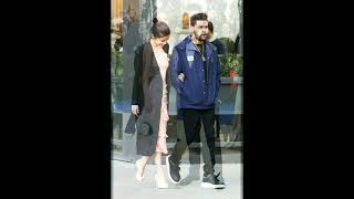 Selena Gomez and the Weeknd momentselenagomez theweeknd couple [upl. by Karmen]