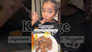 How to make karaage Japanese style chicken nuggets karaage [upl. by Giordano]