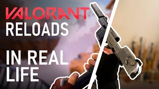 VALORANT RELOADS IN REAL LIFE [upl. by Anelej374]