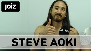 Steve Aoki quotTiësto David Guetta amp Armin van Buuren are the godfathersquot [upl. by Yesllek]