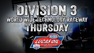 Division 3 World Wide Technology Raceway Thursday [upl. by Ehtylb137]