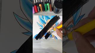 Failing Taking an XRAY of DRAGONBALL xray drawing painting neondrawing goku artlucas [upl. by Ahsitnauq]