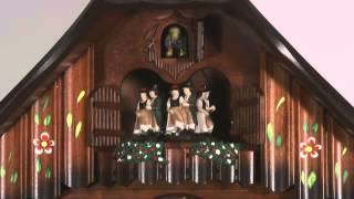 Cuckoo Clock 8daymovement ChaletStyle 32cm by Anton Schneider [upl. by Rina569]