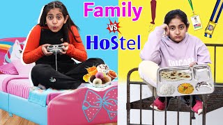 Family vs Hostel Life l MyMissAnand [upl. by Noskcaj]