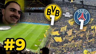 CL BVB vs PSG Stadionvlog🔥  Foodstop in Dortmund 🌮  Vlog 9 [upl. by Curran]