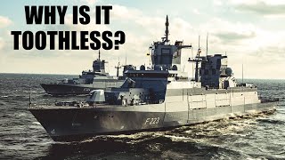 Why This Huge German Warship Has No Teeth BadenWürttemberg Frigate [upl. by Norrek]