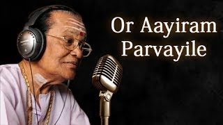 Or Aayiram Parvayile  T M Soundararajan Live  Isai Ragam [upl. by Oriole]