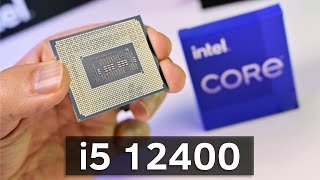 Intel i5 12400 Early Review vs i5 12600K vs 11600K vs 5600X [upl. by Clarhe577]