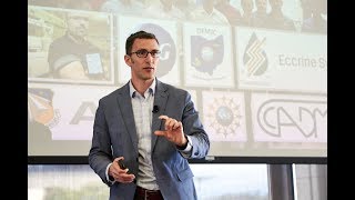 Jason Heikenfeld on sweatbased biometric monitoring  ApplySci  Stanford [upl. by Yelssew]