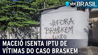 Maceió isenta IPTU de vítimas do caso Braskem em Maceió  SBT Brasil 071223 [upl. by Clower819]