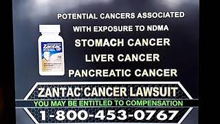 Zantac causing cancer class action lawsuit legal info [upl. by Edwine]