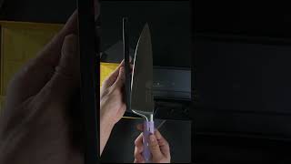 Beautifully unique LILAC Chefs Knife asmrunboxing satisfyingsounds cheflife [upl. by Heber]