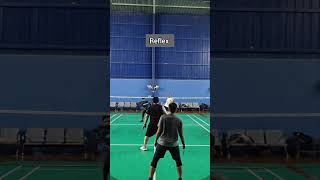 🤯 That reflex 💥👏🏾 badminton badmintonlovers trending fyp shorts [upl. by Adalard]