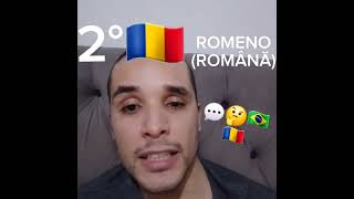 🇷🇴Língua RomenaRomênia Curiosidades informações 🧛 [upl. by Reinke869]