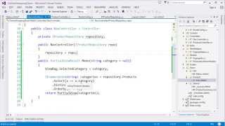 Part 8  Complete Web Application step by step using ASPNET MVC 5 EF Ninject LINQ etc [upl. by Yemac]