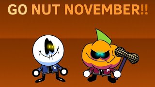 Skid amp Pump Celebrate NUT NOVEMBERRR quotPUMP LOOK AT MY NEW SWEATERquot Animation [upl. by Notsirk]