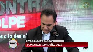 ¡El Banco Central de Bolivia lanza el Bono Navideño 2024 [upl. by Laurianne]