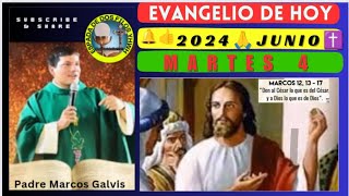 ✅ EVANGELIO DE HOY Martes 4 Junio 2024🛑Al Cesar lo del Cesar y a DIOS lo que es de Dios [upl. by Ganley824]