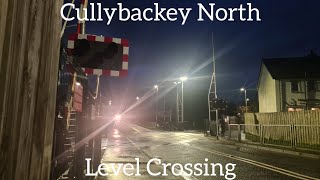 Cullybackey North Level Crossing Ballymena Monday December 04122023 [upl. by Aieka]