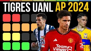 ASÍ será el EQUIPAZO de TIGRES para la PROXIMA TEMPORADA AP 2024  Mi Tier List [upl. by Oralee902]