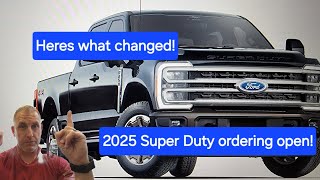 2025 Ford Super Duty Ordering banks open Heres what you need to know [upl. by Eisej342]