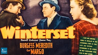 Winterset 1936  Crime Film  Burgess Meredith Margo Eduardo Ciannelli [upl. by Denny]