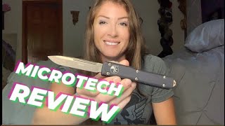 Microtech Knife  Ultratech Review [upl. by Killoran]