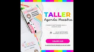 Taller Agenda Maestra Segunda Parte [upl. by Flss200]