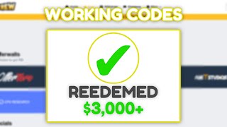 ALL NEW CODES FOR CLAIMRBXCOM RBXCREWCOM RXJUNGLECOM [upl. by Doug]