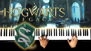 Slytherin Common Room Piano Theme HOGWARTS LEGACY [upl. by Leeth78]