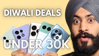 Top Smartphone Deals Under ₹30000 In Diwali Sale 2024 [upl. by Jann]