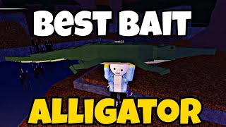 Best Bait to Catch ALLIGATOR in Fisch Roblox [upl. by Siol]