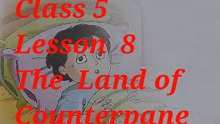 class 5th English future step book lesson 8 the land of counterpane [upl. by Belak]