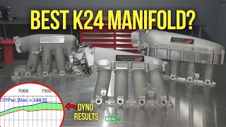 Choosing The Proper Intake Manifold For Your Honda K24  All Motor Stock K24 [upl. by Ahtnahc]